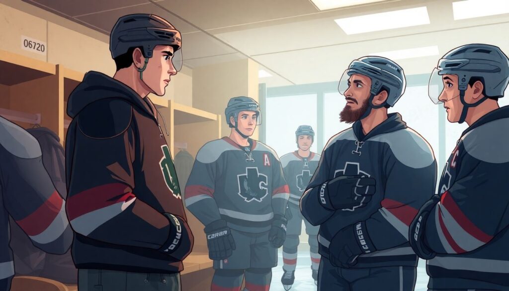 Роль капитана в «Авангарде»: как лидер влияет на атмосферу в команде и результат на льду - иллюстрация